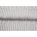 Mens Casual Breathable Buttons High Collar Solid Color Long Sleeve Sweaters