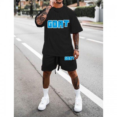 Casual loose fit men's T-shirt HF0107-02-04 Casual loose fit men's T-shirt HF0107-02-04