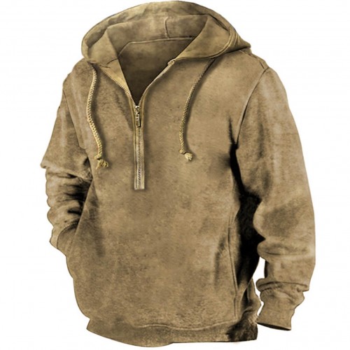 Casual and Relaxed Zip-Up Sweatshirt HF1914-01-02 Casual and Relaxed Zip-Up Sweatshirt HF1914-01-02