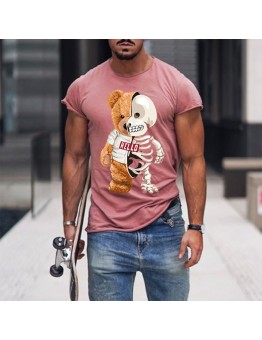 Versatile Charming Cute Bear T-Shirt HF2017-03-03