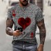 Loose casual round neck short sleeve T-shirt HF0906-03-03 Loose casual round neck short sleeve T-shirt HF0906-03-03